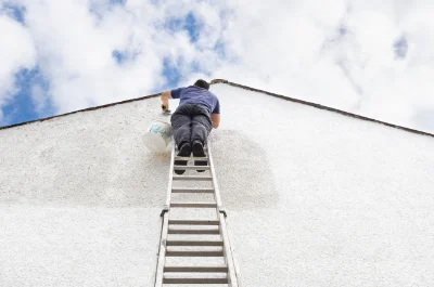 Peinture extérieure au Grand-Pressigny — façades et ravalement
